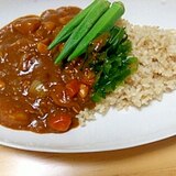 圧力鍋★健康わかめいりカレー